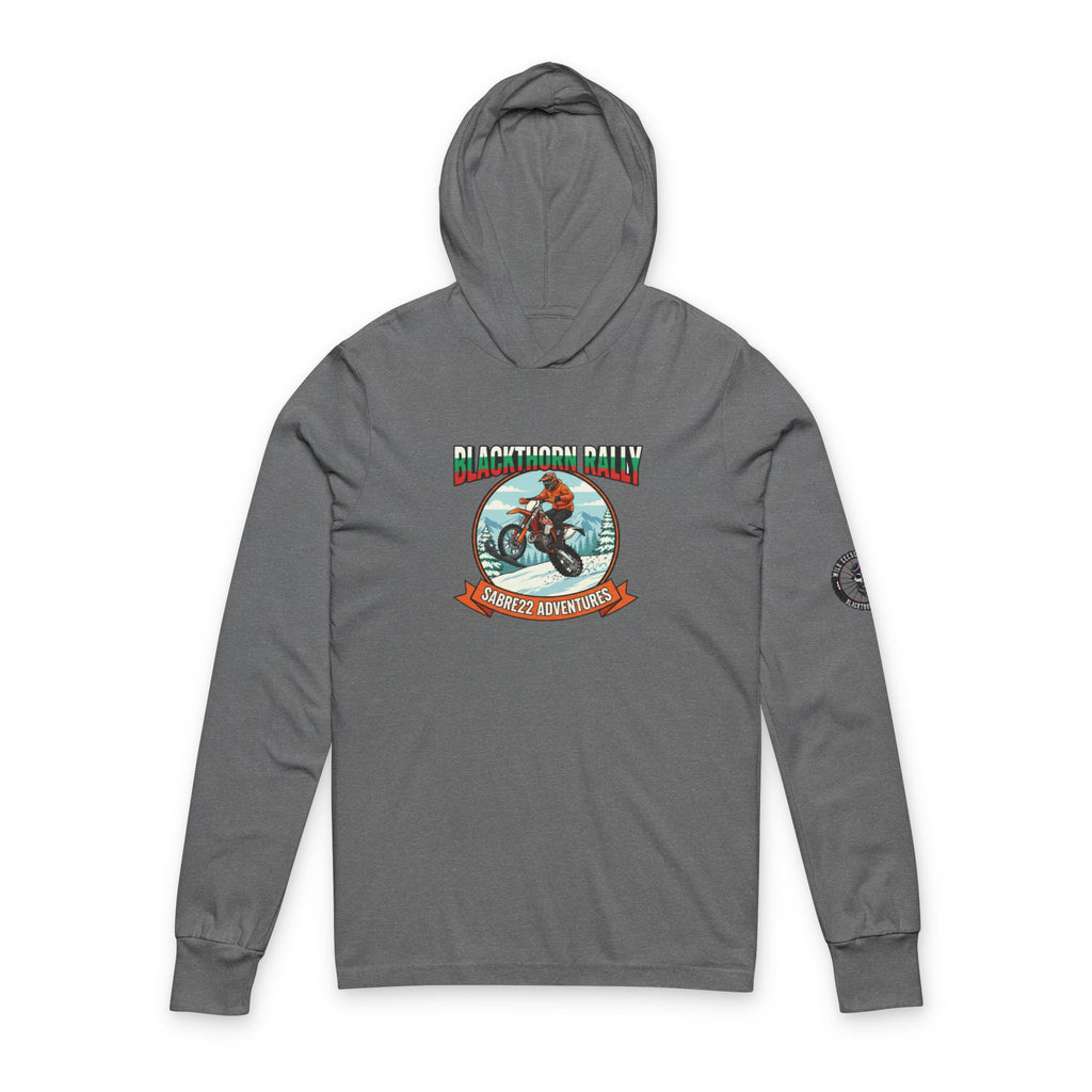 SABRE22 Blackthorn Rally Hooded Long Sleeve Tee Limited edition