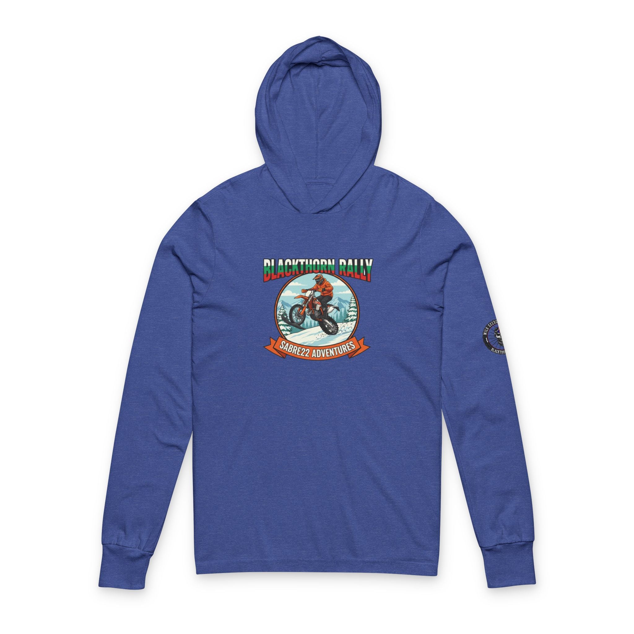 SABRE22 Blackthorn Rally Hooded Long Sleeve Tee Limited edition