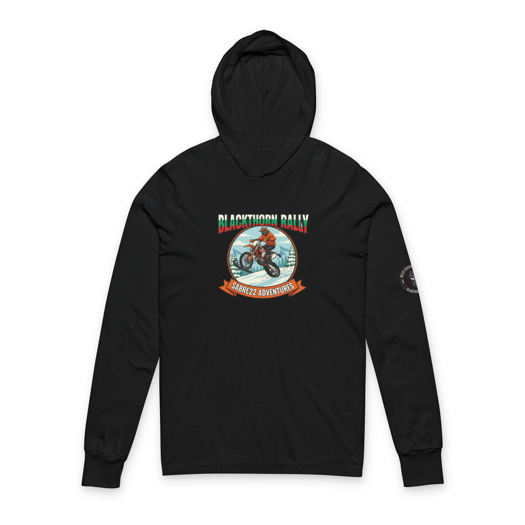 SABRE22 Blackthorn Rally Hooded Long Sleeve Tee Limited edition