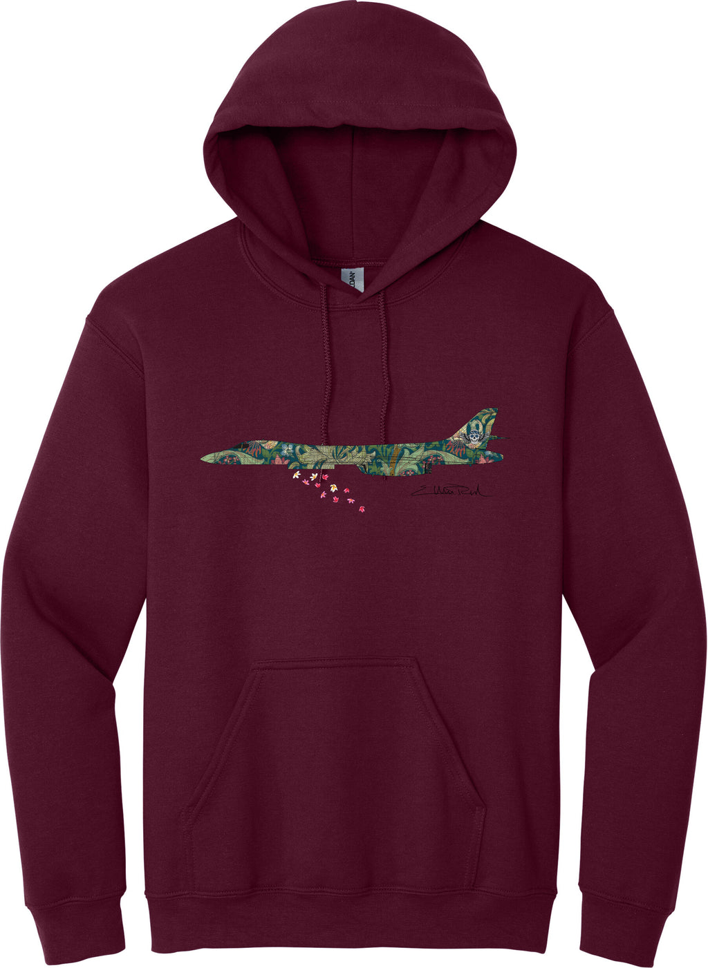FLOWER POWER by ELWOOD RISK III Hoodie
