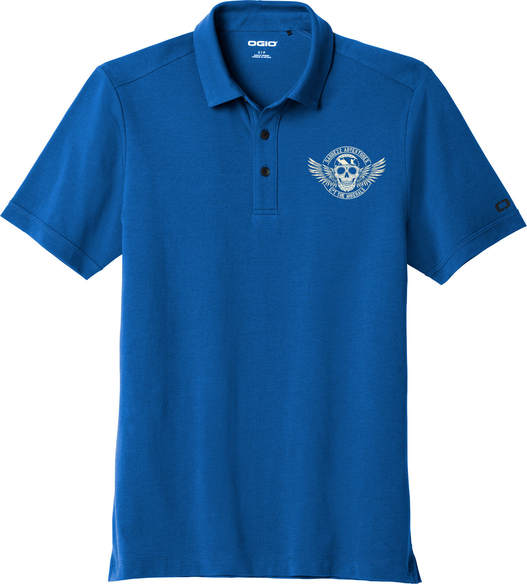 The OG WINGED SKULL Polo Shirt