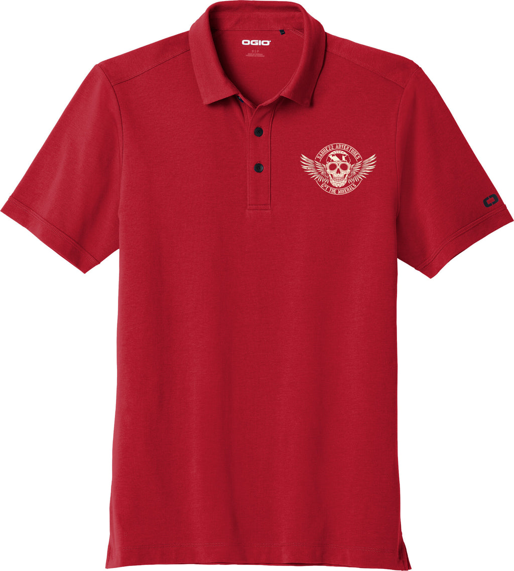 The OG WINGED SKULL Polo Shirt