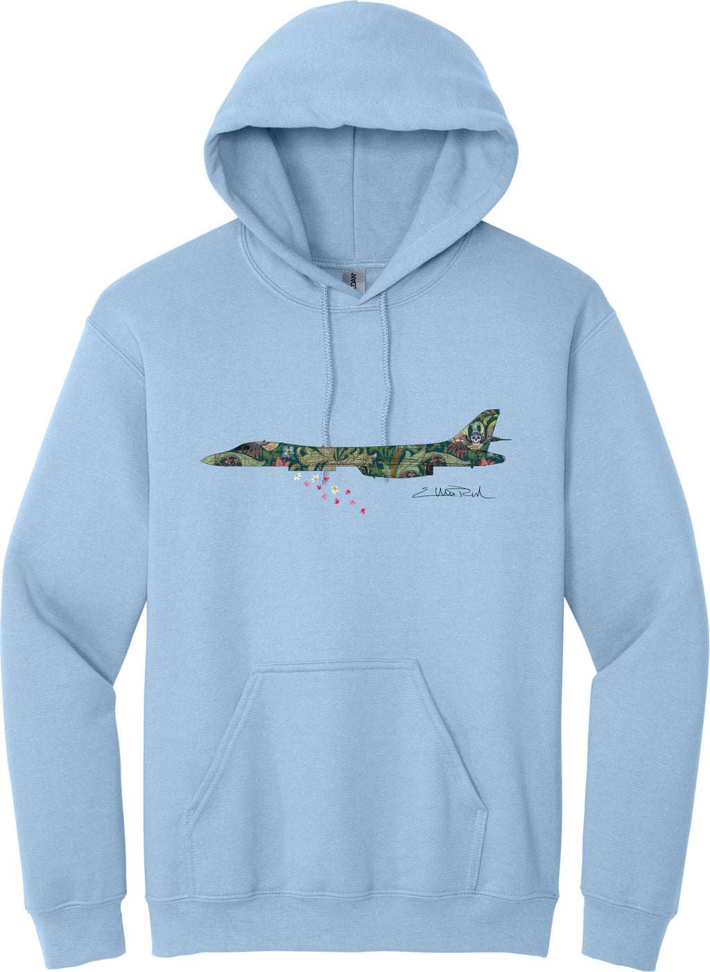FLOWER POWER by ELWOOD RISK III Hoodie