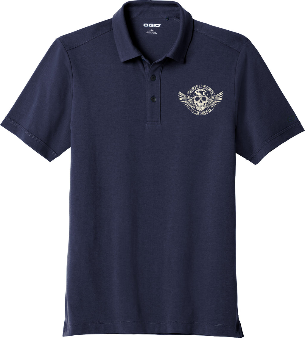 The OG WINGED SKULL Polo Shirt