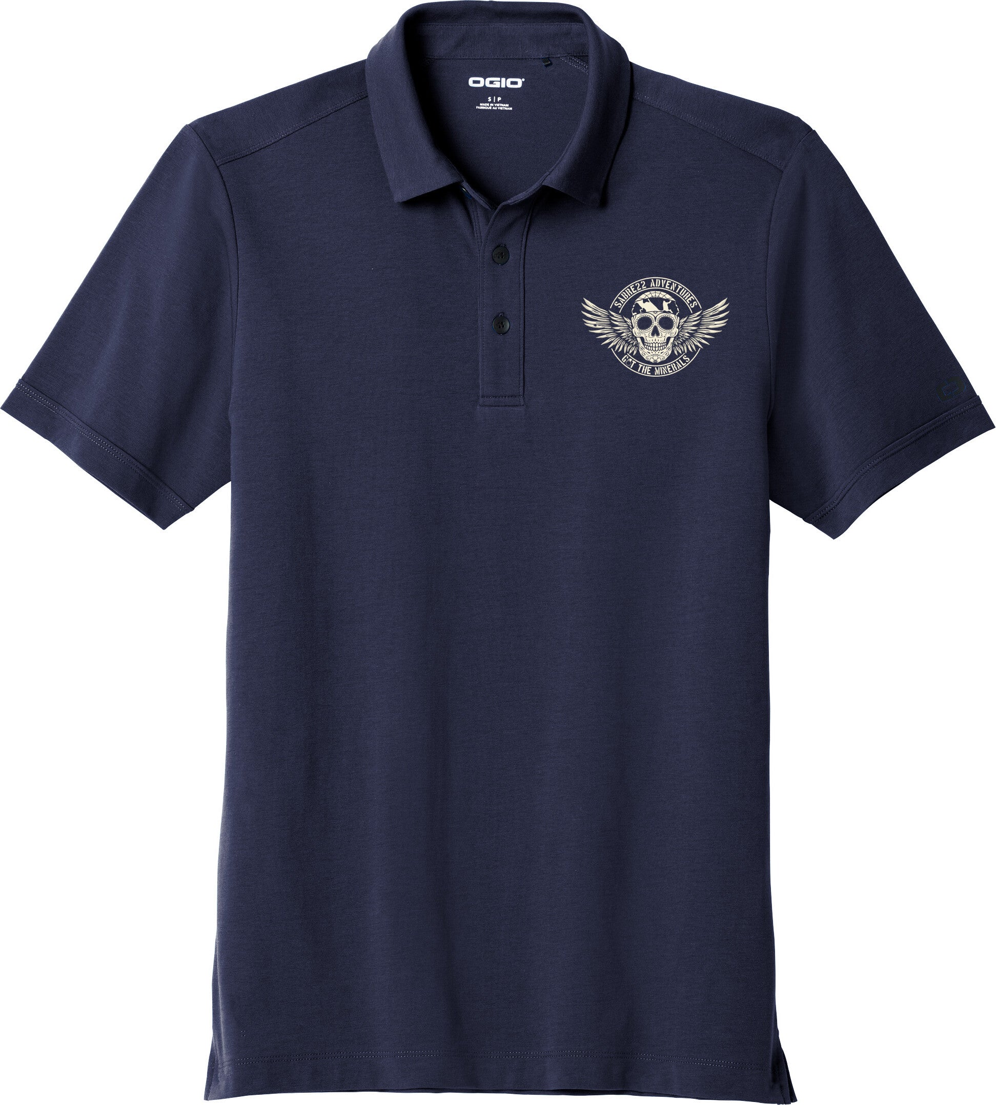The OG WINGED SKULL Polo Shirt