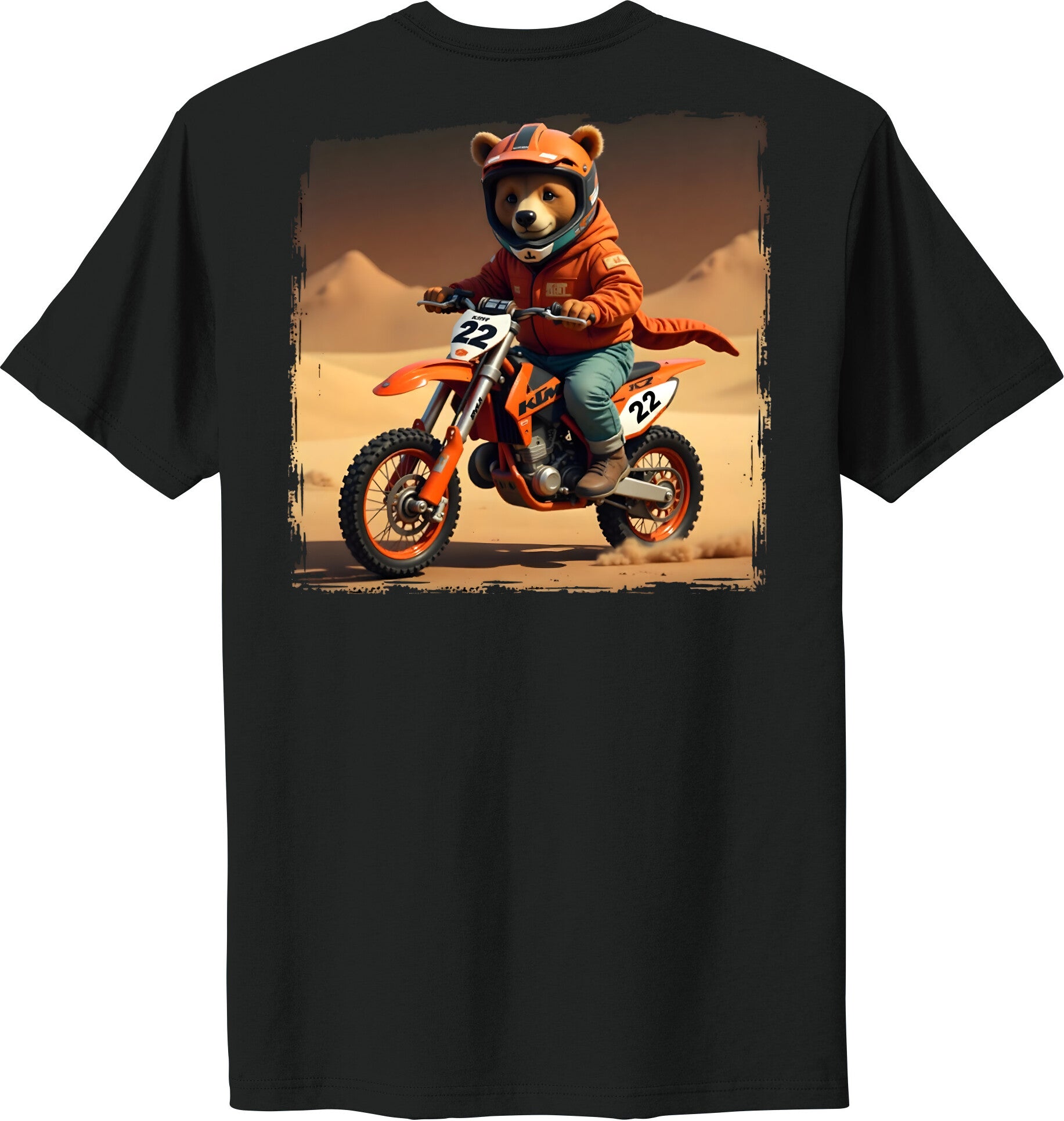 PABLO the BIKER BEAR T-Shirt