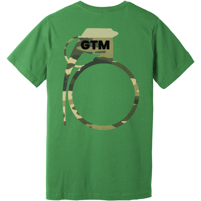 Camo Grenade Athletic Tee