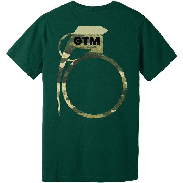 Camo Grenade Athletic Tee