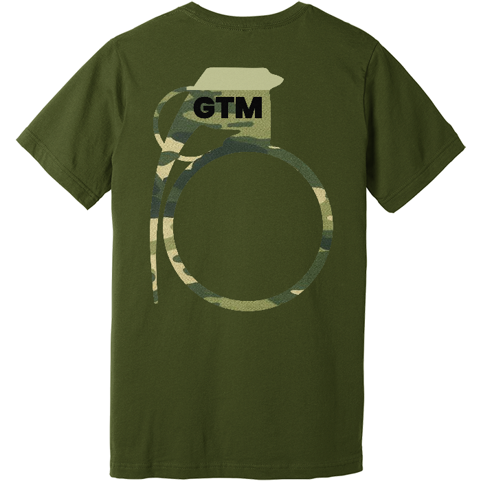 Camo Grenade Athletic Tee