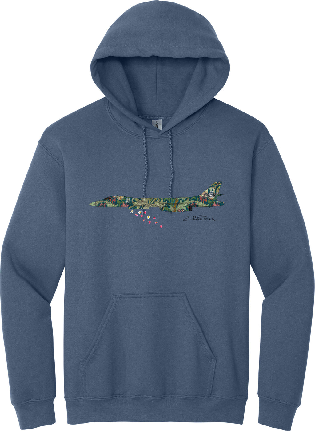 FLOWER POWER by ELWOOD RISK III Hoodie