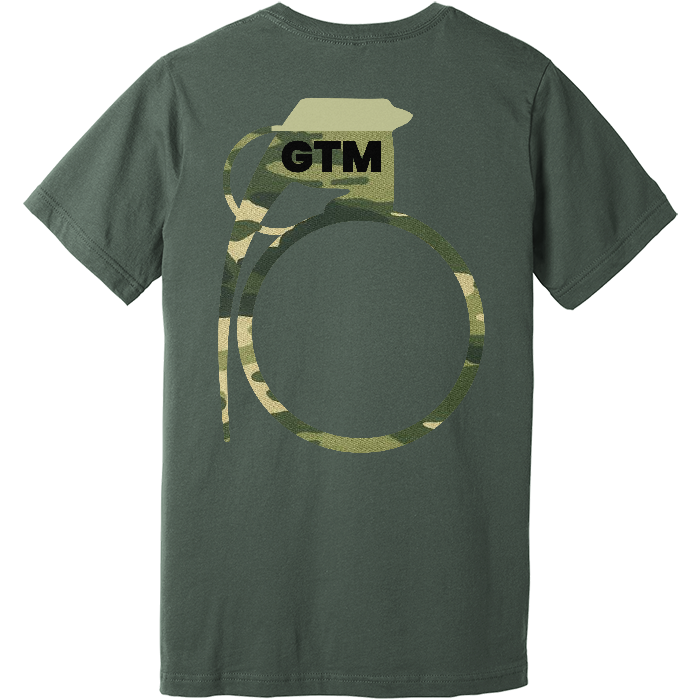 Camo Grenade Athletic Tee