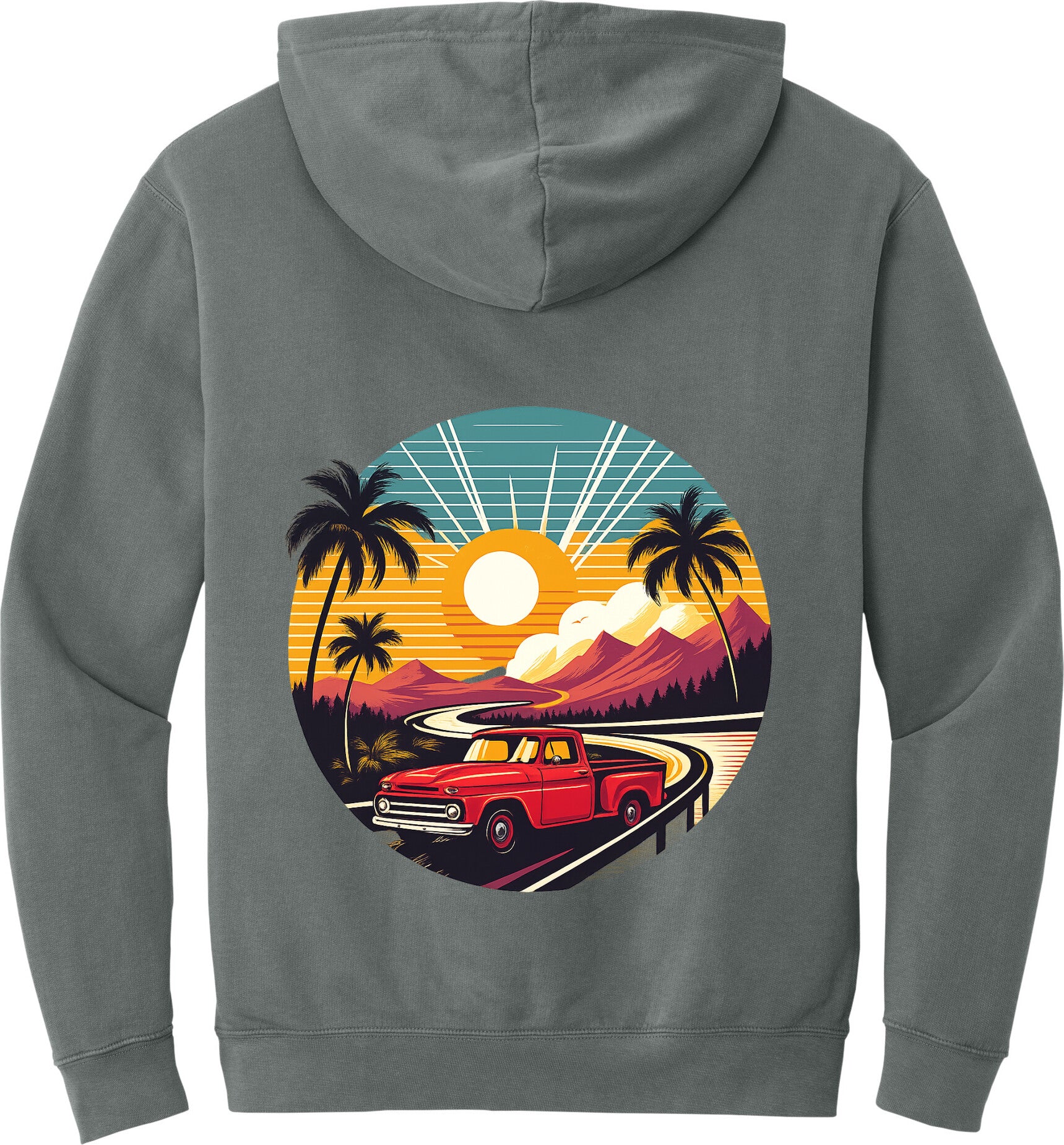 OLE RED Sunset Road Trip Hoodie